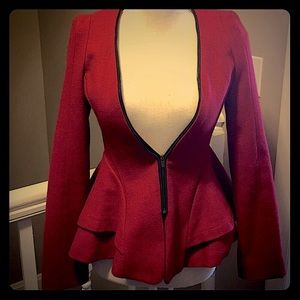 Gorgeous Red Wool Jacket